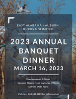 East Alabama Auburn Ducks Unlimited Annual Thu Mar