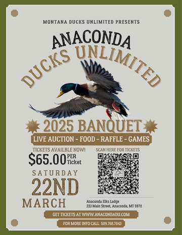 Event Anaconda Ducks Unlimited Annual Banquet