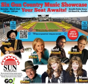 Event Six Gun Country Music Showcase