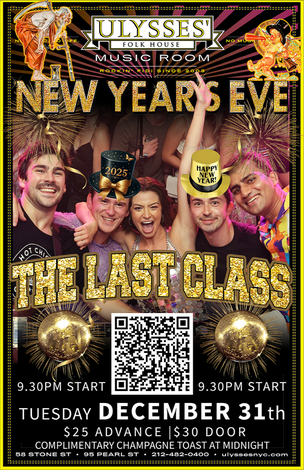 Event The Last Class @ Ulysses Folk House - NEW YEARS EVE SPECIAL