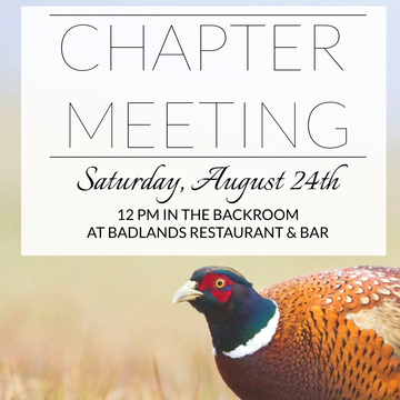 Event August Chapter Meeting