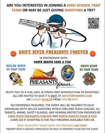 Event Knife River Learn to Shoot Event!