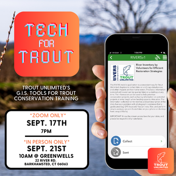 Event Tech for Trout - Farmington River RIVERS App Survey