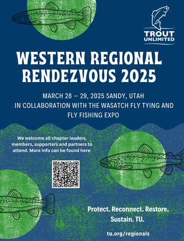 Event Trout Unlimited Western (Rockies) Regional Rendezvous Dinner