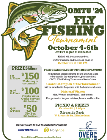 Event OMTU 2024 Fly Fishing Tournament