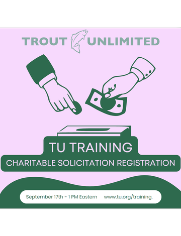 Event TU Training: Charitable Solicitation Registration