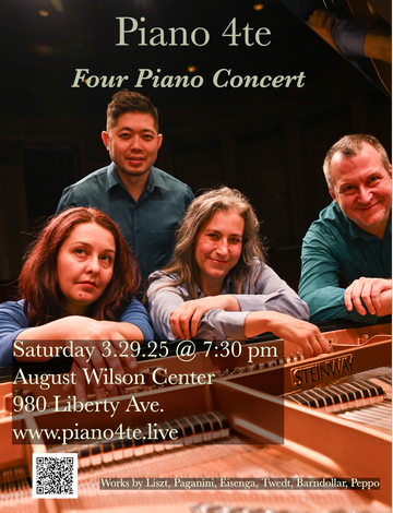 Event Piano 4te in Concert at August Wilson Center