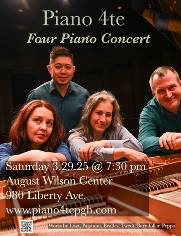 Event Piano 4te in Concert at August Wilson Center