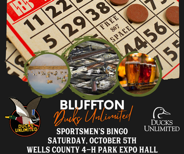 Event Bluffton Ducks Unlimited Sportsman's Bingo