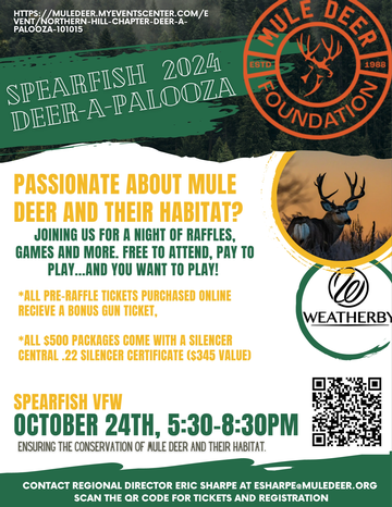 Event Northern Hill Chapter- Deer-A-Palooza