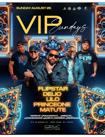 Event VIP Sundays At Opus Lounge