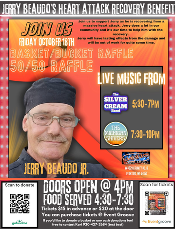 Event Join us to Support Jerry Beaudo Jr.