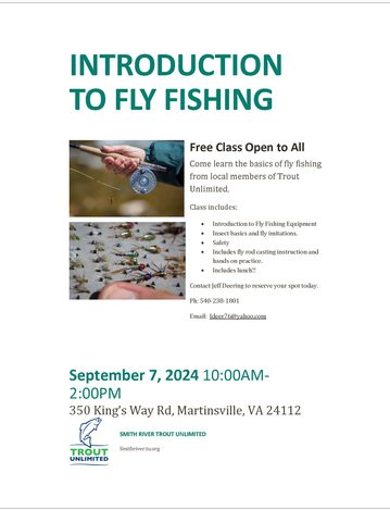 Event Introduction to Fly Fishing