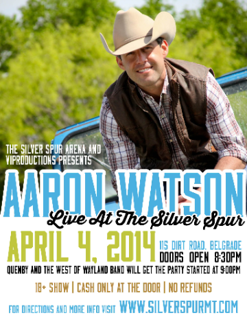 Event Aaron Watson at the Silver Spur