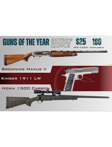 Event Guns of The Year Winners Choice