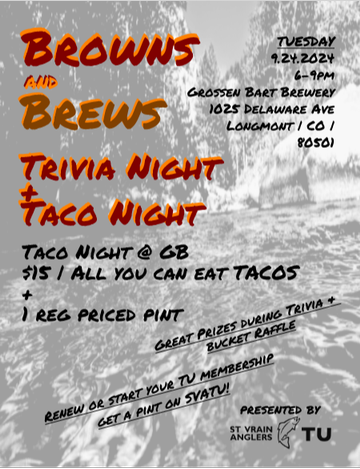 Event Browns and Brews - Trivia Night and Taco Night