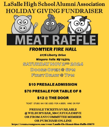 Event LaSalle HS Alumni MEAT RAFFLE