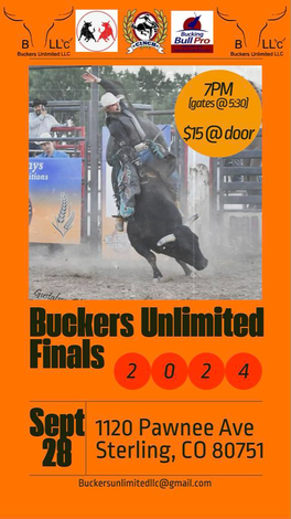 Event Buckers Unlimited 2024 Bull Riding Finals