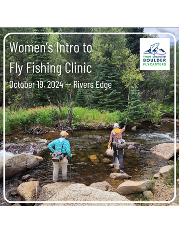 Event Women's Intro to Fly Fishing Clinic