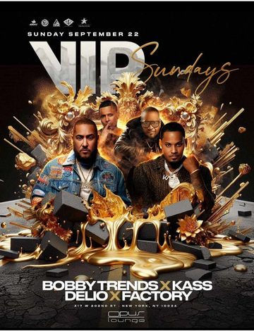 Event VIP Sundays DJ Bobby Trends Live At Opus Lounge