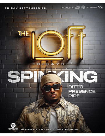 Event The Loft Fridays DJ Spinking Live At Repulica Rooftop