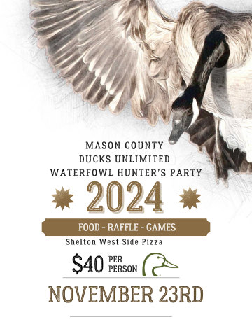 Event Mason County Waterfowl Hunters Party