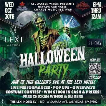 Event Cannabis Awards Music Festival Halloween Party - LEXI HOTEL