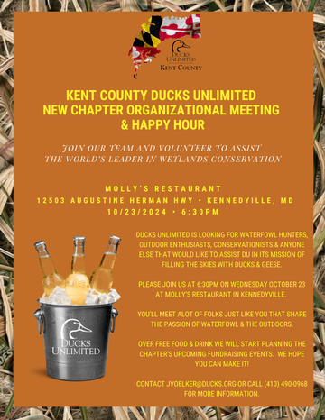 Event Kent County DU New Chapter Organizational Meeting & Happy Hour