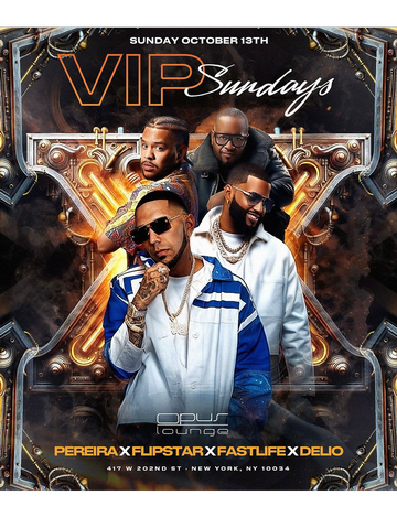 Event  VIP Sundays Columbus Day Weekend At Opus Lounge 