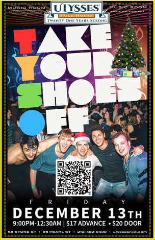 Event Take Your Shoes Off @ Ulysses Folk House