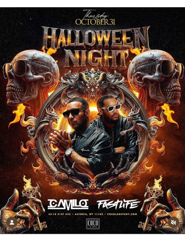 Event Halloween Night DJ Camilo Live At Coco Le Reve