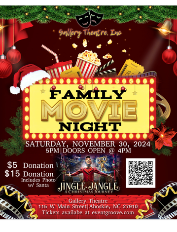 Event The Gallery Theatre Family Movie Night