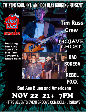 Event Tim Russ Crew w/ Mojave Ghost 