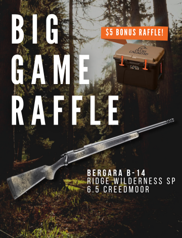 Event AZDU BIG GAME RAFFLE