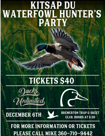 Event Kitsap DU Waterfowl Party