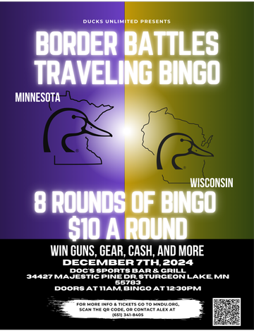 Event Border Battles Traveling Bingo - Sturgeon Lake