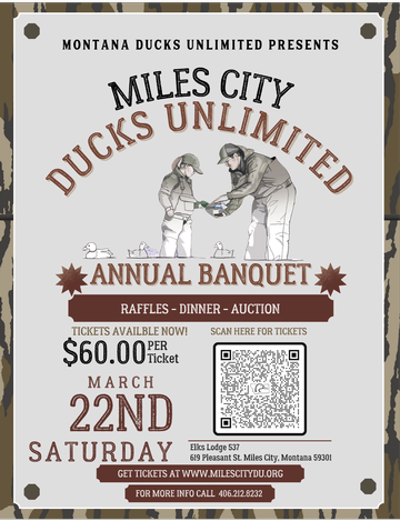 Event Miles City Ducks Unlimited Banquet 