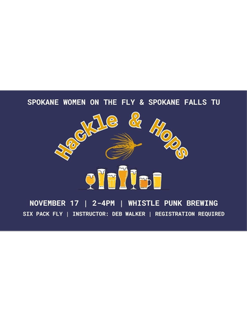 Event November Hackle & Hops Fly Tying 