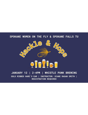 Event January Hackle & Hops Fly Tying 