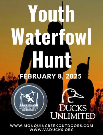 Event Youth Waterfowl Hunt with Monquin Creek Outdoors