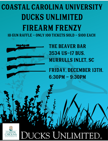 Event Coastal Carolina Ducks Unlimited Firearm Frenzy