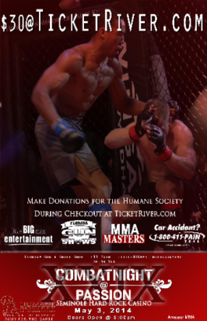 Event Combat Night XXIX: Combat For Canines @ Passion
