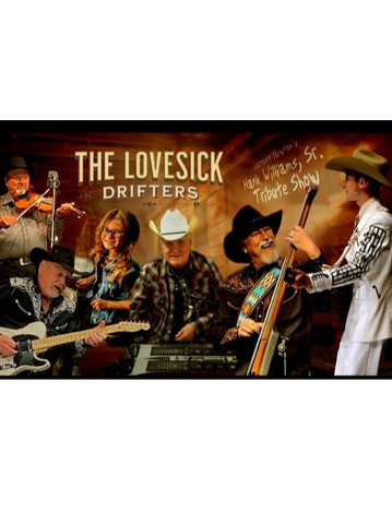 Event Lovesick Drifters, Hank Williams Tribute, $15 Cover