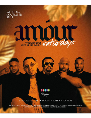 Event Amour Saturdays Thanksgiving Hangover At Salsa Con Fuego