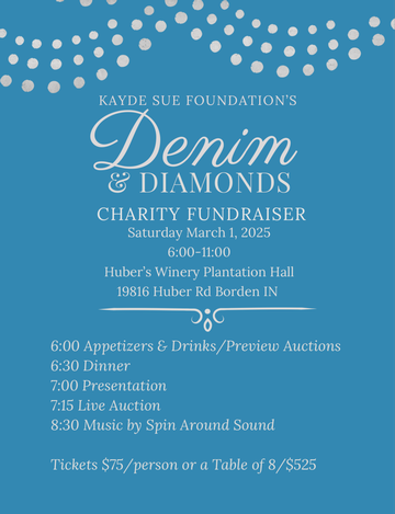 Event Denim & Diamonds presented by the Kayde Sue Foundation