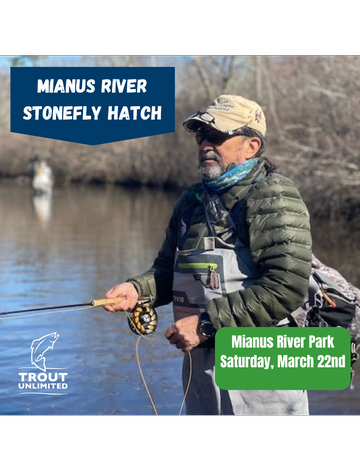 Event Mianus River Stonefly Hatch Fishing Trip