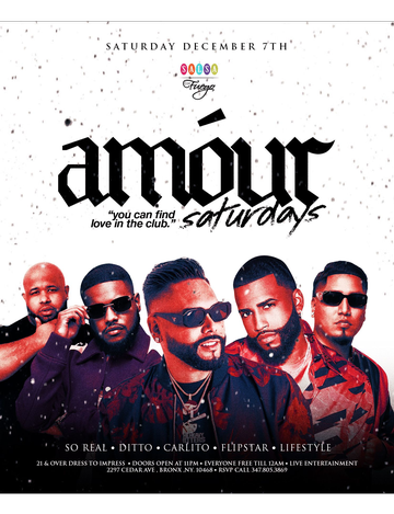 Event Amour Saturdays At Salsa Con Fuego