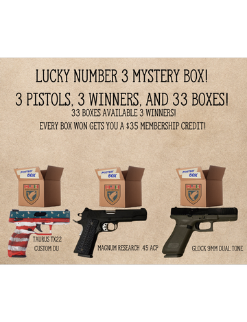 Event Lucky Number 3 Mystery Box!