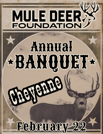 Event Cheyenne, WY - Curt Gowdy Chapter Banquet