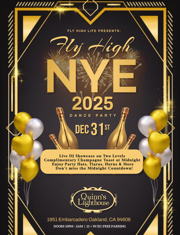 Event FLY HIGH NYE 2025 Dance Party!